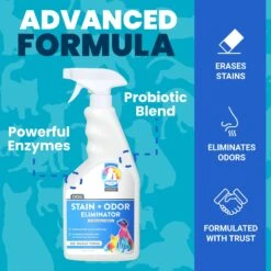 Unique Pet Care Fresh Rain Dog Odor + Stain Remover, 24-oz Bottle -PetSafe Shop Sale 232911 PT3. AC SS1800 V1700689238