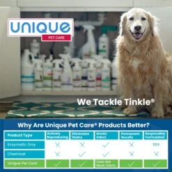 Unique Pet Care Fresh Rain Dog Odor + Stain Remover, 24-oz Bottle -PetSafe Shop Sale 232911 PT5. AC SS1800 V1700689358