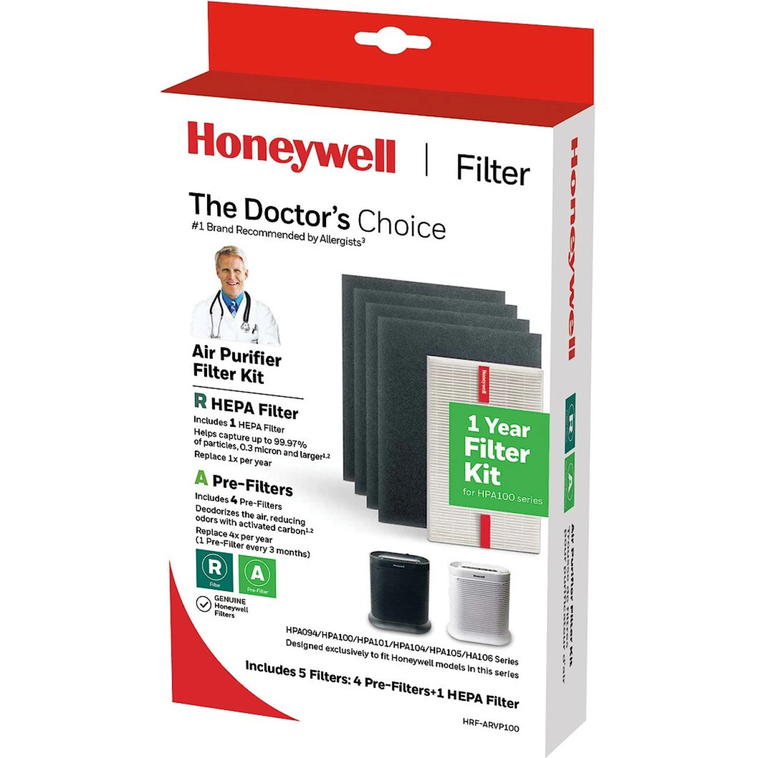 Honeywell HPA100 Series Air Purifier Filter Kit 1 Honeywell HPA100 Series Air Purifier Filter Kit