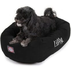 Majestic Pet Suede Personalized Bagel Cat & Dog Bed -PetSafe Shop Sale 234667 PT4. AC SS1800 V1634681174