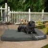 FurHaven Deluxe Oxford Memory Foam Indoor/Outdoor Dog & Cat Bed With Removable Cover