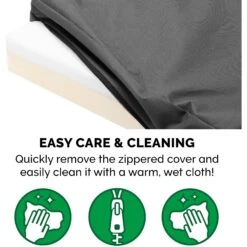 FurHaven Deluxe Oxford Memory Foam Indoor/Outdoor Dog & Cat Bed With Removable Cover -PetSafe Shop Sale 238798 PT7. AC SS1800 V1606360033