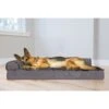 FurHaven Plush Deluxe Chaise Orthopedic Cat & Dog Bed With Removable Cover
