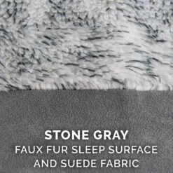 FurHaven Faux Fur & Suede Deluxe Orthopedic Dog & Cat Mattress -PetSafe Shop Sale 244344 PT8. AC SS1800 V1602309370