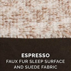 FurHaven Faux Fur & Suede Deluxe Cooling Gel Dog & Cat Mattress -PetSafe Shop Sale 244356 PT8. AC SS1800 V1602845789