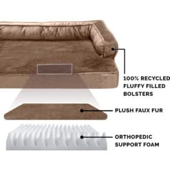 FurHaven Plush & Velvet Orthopedic Comfy Couch Dog & Cat Bed 15 FurHaven Plush & Velvet Orthopedic Comfy Couch Dog & Cat Bed -PetSafe Shop Sale 244395 PT6. AC SS1800 V1669921808