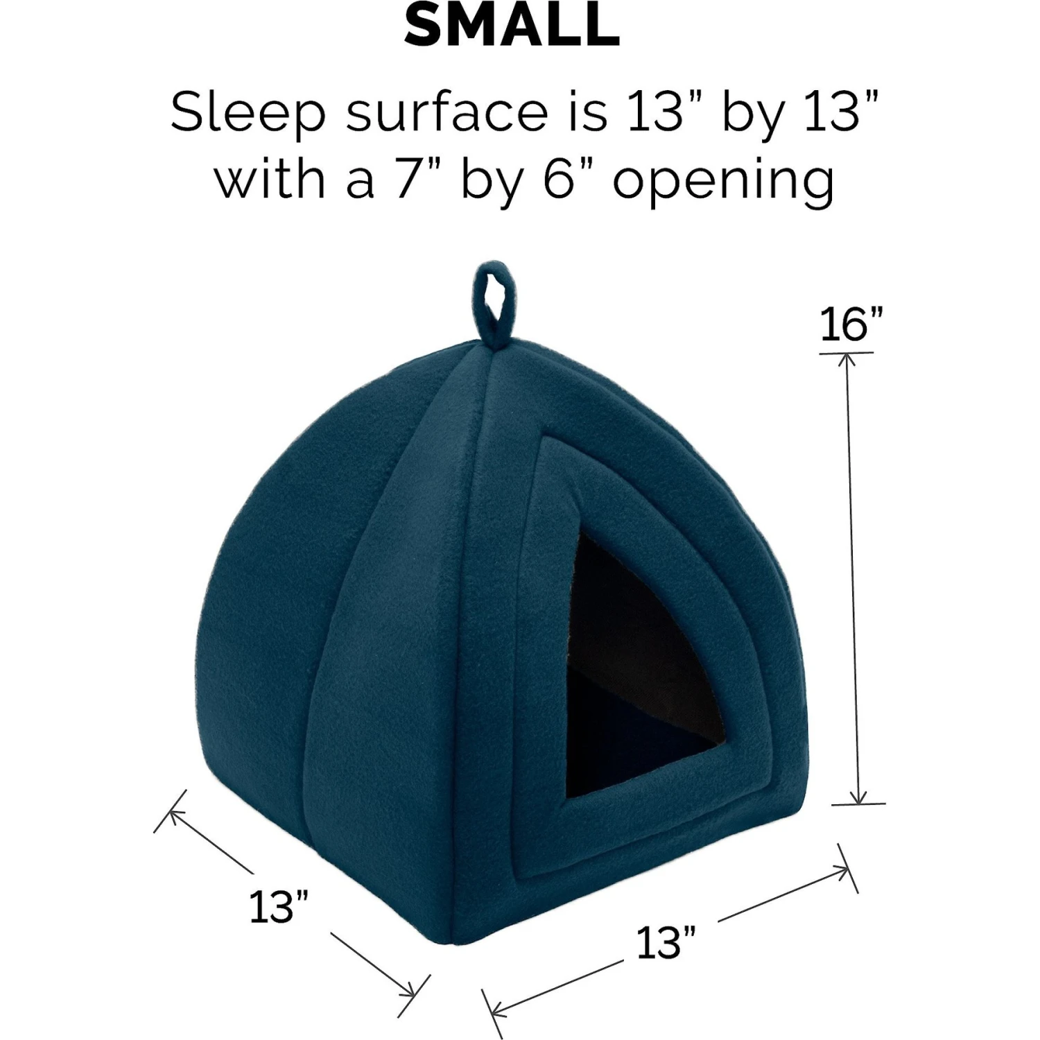 FurHaven Calming Fleece Covered Dog & Cat Bed 2 FurHaven Calming Fleece Covered Dog & Cat Bed - Image 2