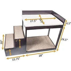 Penn-Plax Buddy Bunk Cat & Dog Bed & Step Set -PetSafe Shop Sale 249625 PT3. AC SS1800 V1644254014