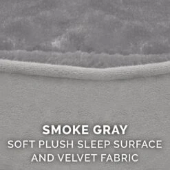 FurHaven Plush & Velvet Orthopedic Bolster Cat & Dog Bed With Removable Cover -PetSafe Shop Sale 250974 PT7. AC SS1800 V1599003659