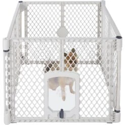 Frisco 4-Panel Plastic Exercise Dog Playpen -PetSafe Shop Sale 252043 PT2. AC SS1800 V1611089665