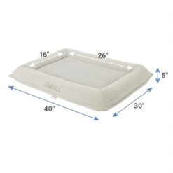 Frisco Orthopedic Personalized Bolster Dog Bed W/Removable Cover -PetSafe Shop Sale 252619 PT2. AC SS1800 V1605138732