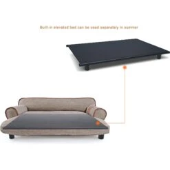 K1 Pet Design Wickman Sofa Pet Bed With Removable Cover -PetSafe Shop Sale 254151 PT5. AC SS1800 V1602720090