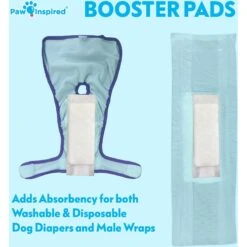 Paw Inspired Dog Diaper Pad Liners 9 Paw Inspired Dog Diaper Pad Liners -PetSafe Shop Sale 254263 PT2. AC SS1800 V1601341860