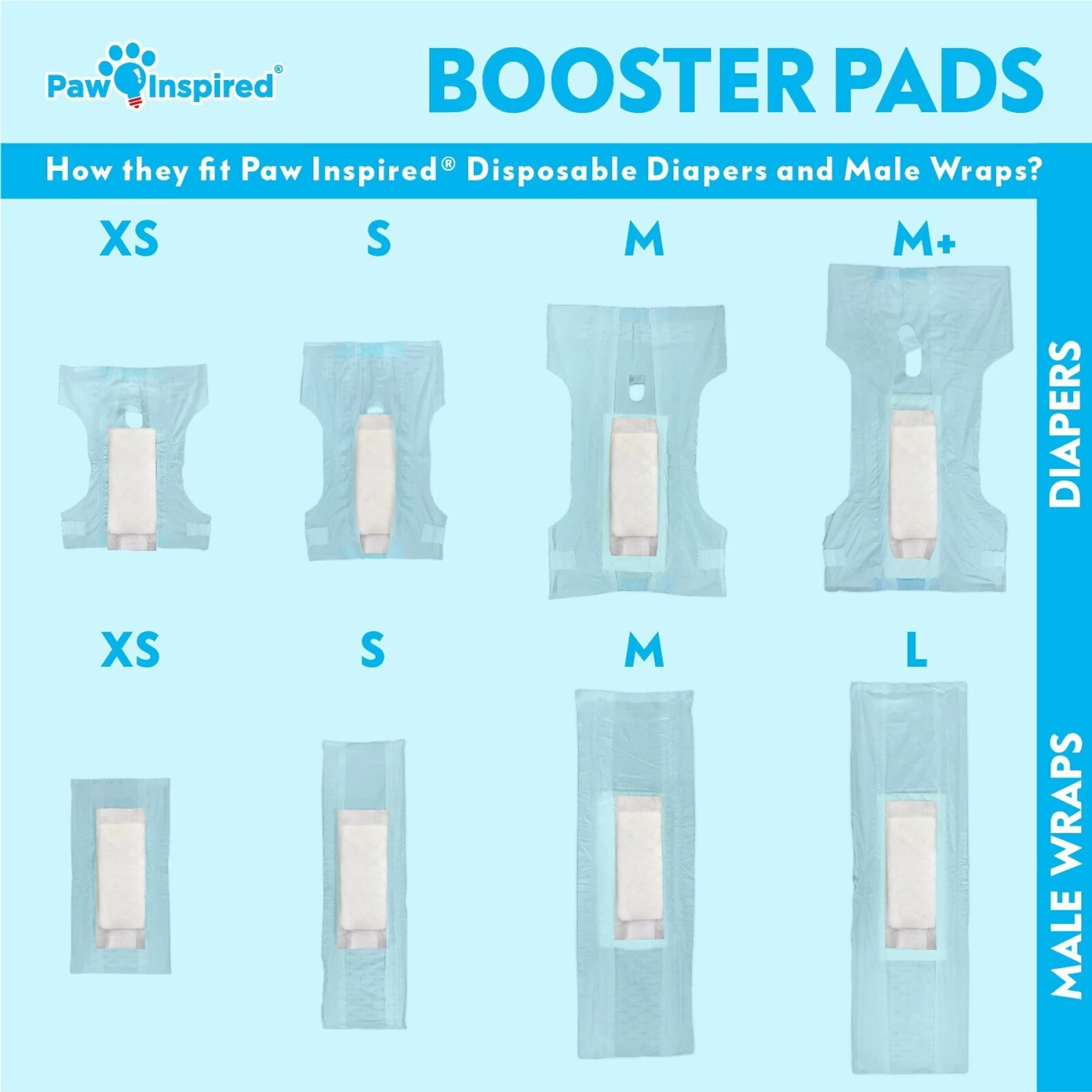 Paw Inspired Dog Diaper Pad Liners 4 Paw Inspired Dog Diaper Pad Liners - Image 4