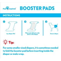 Paw Inspired Dog Diaper Pad Liners 12 Paw Inspired Dog Diaper Pad Liners -PetSafe Shop Sale 254263 PT5. AC SS1800 V1601341273
