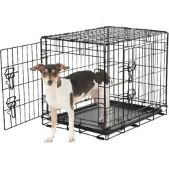 Frisco Fold & Carry Double Door Collapsible Wire Dog Crate & Frisco Gray Basket Weave Dog Crate Mat 6 Frisco Fold & Carry Double Door Collapsible Wire Dog Crate & Frisco Gray Basket Weave Dog Crate Mat -PetSafe Shop Sale 255477 PT2. AC SS1800 V1604096794