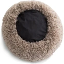 Brindle Donut Cuddler Dog & Cat Bed, Tan -PetSafe Shop Sale 256160 PT8. AC SS1800 V1602112874
