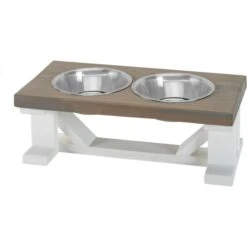 Bearwood Essentials Farmhouse Elevated Dog Feeder