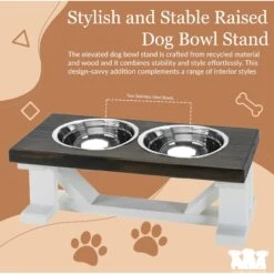 Bearwood Essentials Farmhouse Elevated Dog Feeder -PetSafe Shop Sale 258636 PT5. AC SS1800 V1698845994