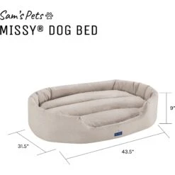 Sam's Pets Missy Round Dog Bed -PetSafe Shop Sale 261832 PT8. AC SS1800 V1635014489