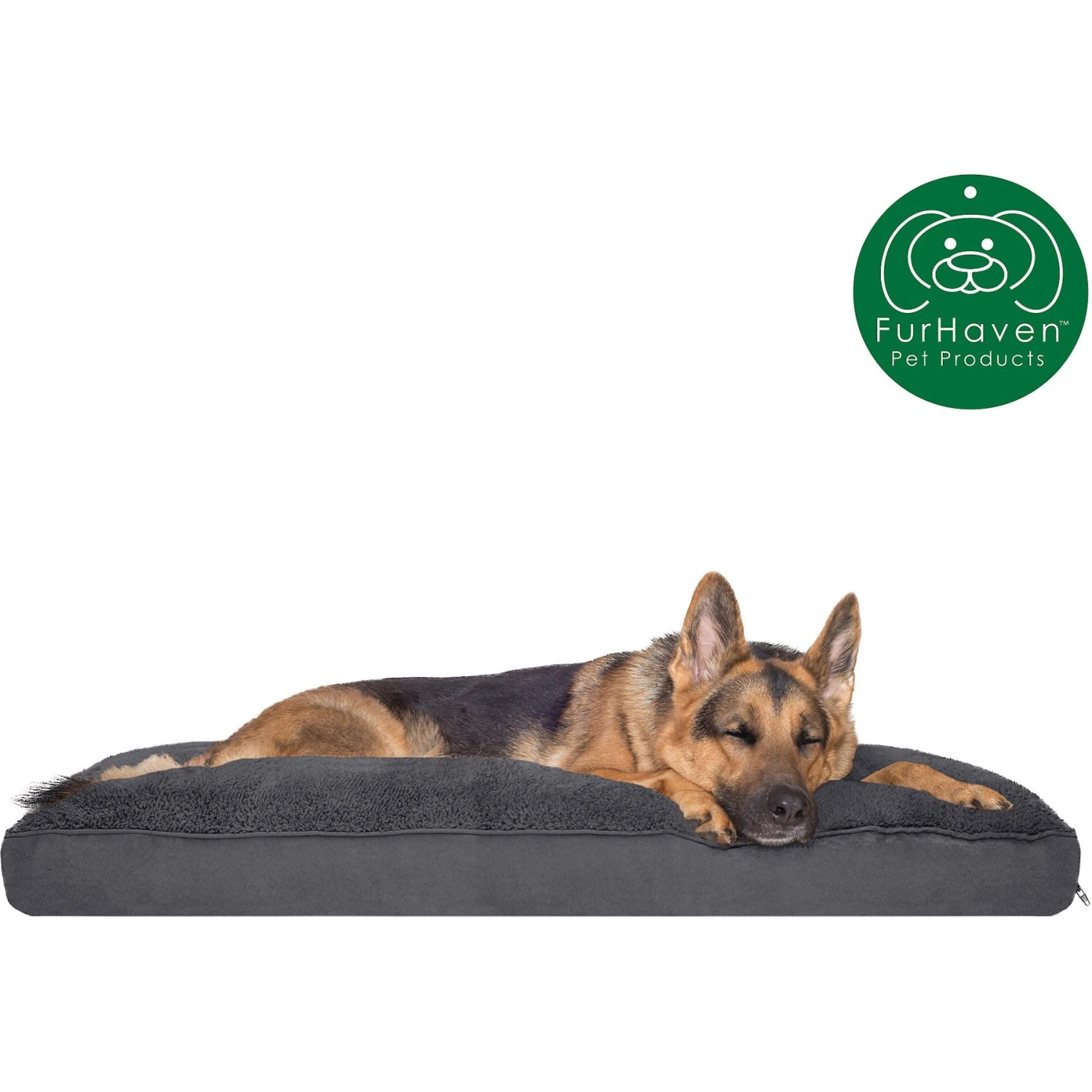 FurHaven Snuggle Deluxe Pillow Cat & Dog Bed With Removable Cover 4 FurHaven Snuggle Deluxe Pillow Cat & Dog Bed With Removable Cover - Image 4