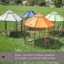 Win World International Pet Gazebo Dog Kennel -PetSafe Shop Sale 270622 PT5. AC SS1800 V1652452926