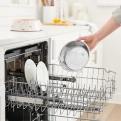 Disney Winnie The Pooh Non-Skid Stainless Steel With Melamine Stand Dog & Cat Bowl, Orange -PetSafe Shop Sale 280633 PT6. AC SS1800 V1629987925