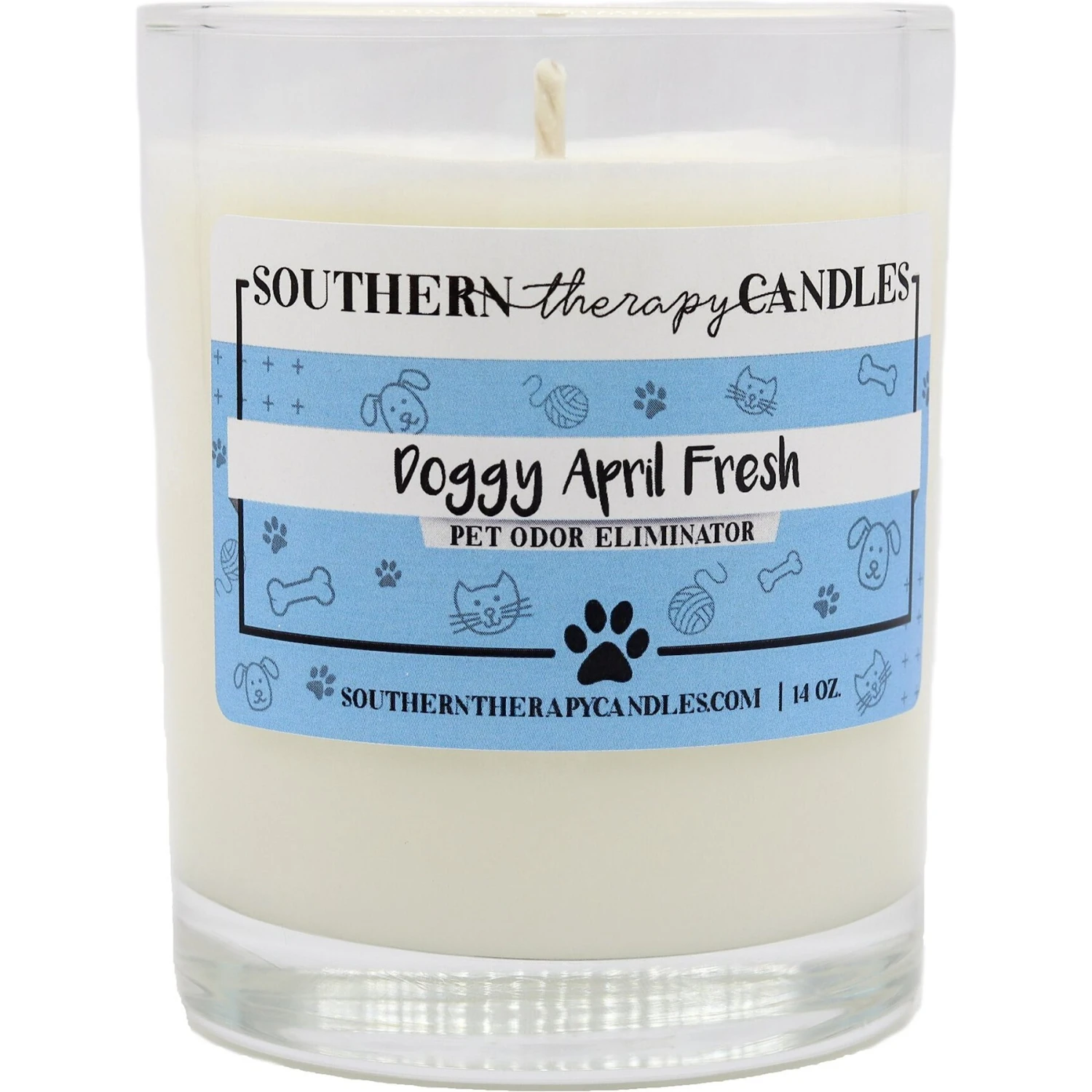 Southern Therapy Candles Doggy April Fresh Odor Eliminator Candle 1 Southern Therapy Candles Doggy April Fresh Odor Eliminator Candle