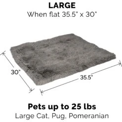 FurHaven Self-Warming Convertible Cuddle Mat Bolster Cat & Dog Bed -PetSafe Shop Sale 285729 PT3. AC SS1800 V1617232342