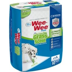 Four Paws Wee-Wee Ultimate Attractant Dog Pee Pads With Grass Scent 15 Four Paws Wee-Wee Ultimate Attractant Dog Pee Pads With Grass Scent -PetSafe Shop Sale 286422 PT7. AC SS1800 V1619819259