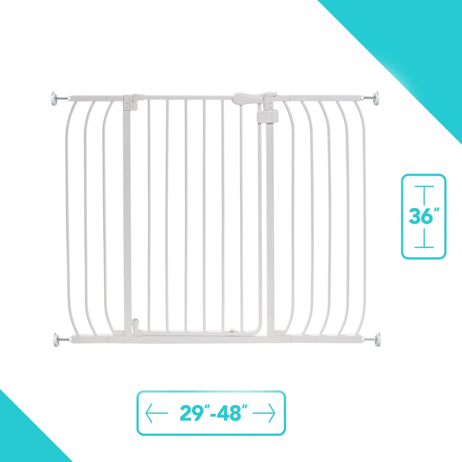 Summer Multi-Use Extra Tall Walk-Thru Dog Gate 2 Summer Multi-Use Extra Tall Walk-Thru Dog Gate - Image 2