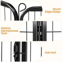 Yaheetech 8-Panel Wire Dog & Cat Exercise Playpen, 26-in W X 32-in H -PetSafe Shop Sale 295096 PT3. AC SS1800 V1692212729