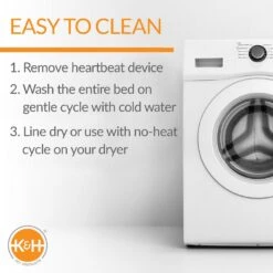 K&H Pet Products Mother's Heartbeat Fleece Puppy Crate Pad 14 K&H Pet Products Mother's Heartbeat Fleece Puppy Crate Pad -PetSafe Shop Sale 296525 PT5. AC SS1800 V1627949510