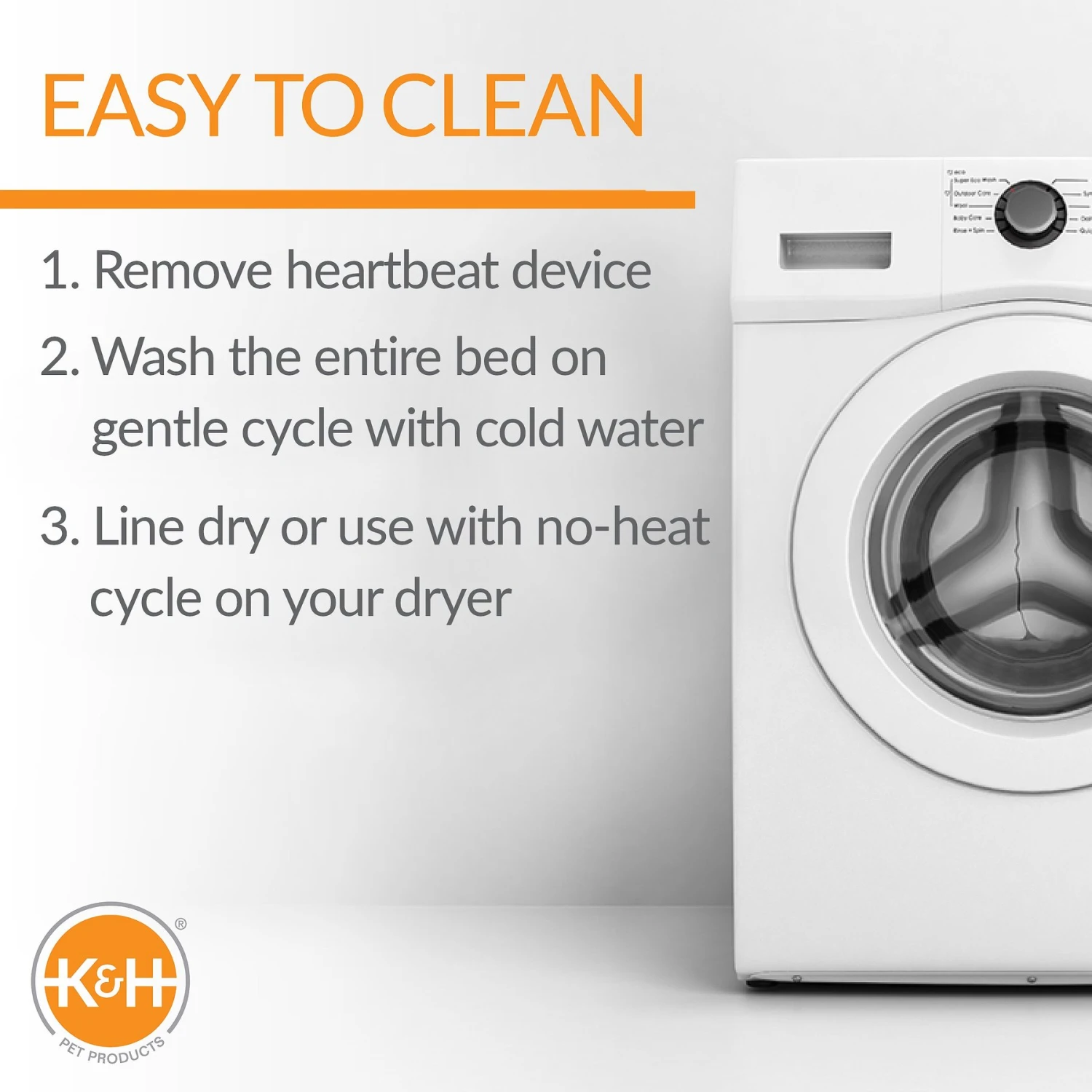 K&H Pet Products Mother's Heartbeat Fleece Puppy Crate Pad 6 K&H Pet Products Mother's Heartbeat Fleece Puppy Crate Pad - Image 6