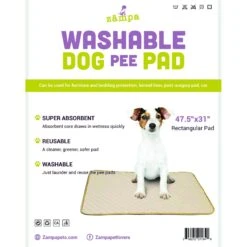 Zampa Pets Quality Whelp Rectangular Reusable Dog Pee Pad