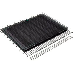 Frisco Heavy Duty Enhanced Lock Sliding Double Door Fold & Carry Wire Dog Crate & Mat Kit, 54 Inch -PetSafe Shop Sale 297463 PT3. AC SS1800 V1633115391