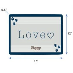 Frisco Love Cutout Personalized Dog & Cat Placemat -PetSafe Shop Sale 299558 PT3. AC SS1800 V1636120435