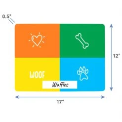 Frisco Woof Personalized Dog & Cat Placemat 7 Frisco Woof Personalized Dog & Cat Placemat -PetSafe Shop Sale 299560 PT3. AC SS1800 V1636120375