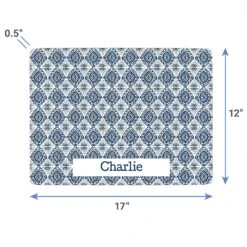 Frisco Boho Damask Personalized Dog & Cat Placemat -PetSafe Shop Sale 299562 PT3. AC SS1800 V1636120501