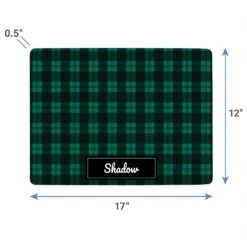 Frisco Plaid Personalized Dog & Cat Placemat -PetSafe Shop Sale 299564 PT3. AC SS1800 V1636120294