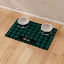 Frisco Plaid Personalized Dog & Cat Placemat -PetSafe Shop Sale 299564 PT8. AC SS1800 V1636048771