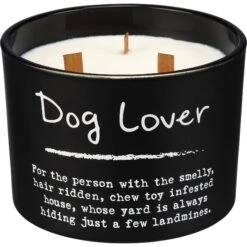 Primitives By Kathy Dog Lover Jar Candle