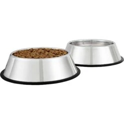 Frisco Fold & Carry Double Door Collapsible Wire Dog Crate & Mat Kit & Frisco Stainless Steel Bowl -PetSafe Shop Sale 303428 PT6. AC SS1800 V1623072749