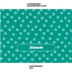 Frisco Personalized Paws Soft Fleece Cat & Dog Blanket, 30" X 40" -PetSafe Shop Sale 304007 PT3. AC SS1800 V1637609345