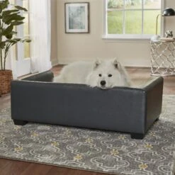 Enchanted Home Pet Chaz Sofa Cat & Dog Bed With Removable Cover -PetSafe Shop Sale 305363 PT2. AC SS1800 V1623249805