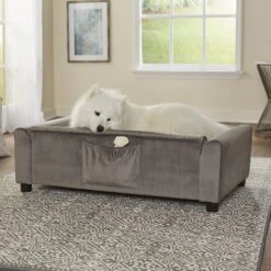 Enchanted Home Pet Luna Sofa Cat & Dog Bed With Removable Cover -PetSafe Shop Sale 305365 PT2. AC SS1800 V1623249829