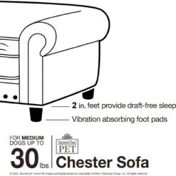 Enchanted Home Pet Chester Sofa Cat & Dog Bed -PetSafe Shop Sale 305371 PT7. AC SS1800 V1623283371