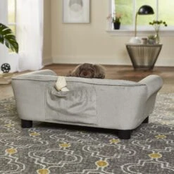 Enchanted Home Pet Charlotte Sofa Cat & Dog Bed With Removable Cover -PetSafe Shop Sale 305374 PT2. AC SS1800 V1623287857
