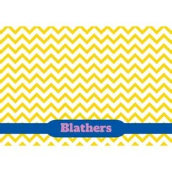 Frisco Personalized Chevron Dog & Cat Placemat -PetSafe Shop Sale 306754 PT2. AC SS1800 V1636048781