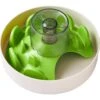 Pet Dream House SPIN Tricky Level UFO Maze Non-Skid Plastic Interactive Slow Feeder Dog Bowl